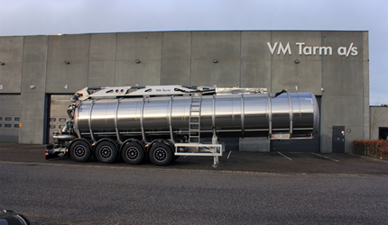 Vognmandsfirmaet Allan & Jesper - 40,000-litreliquid manure semi-trailer