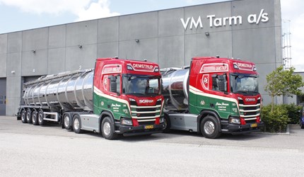 Demstrup Autotransport Preben Hansen ApS - 2 stk 39.000 liter gylle-semitrailer