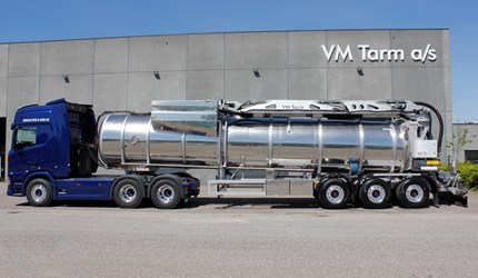 Kindlistuen & Dahl AS - 33000 liter gylletank-semitrailer