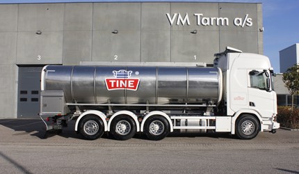 TINE - 20.000 liter mælketank