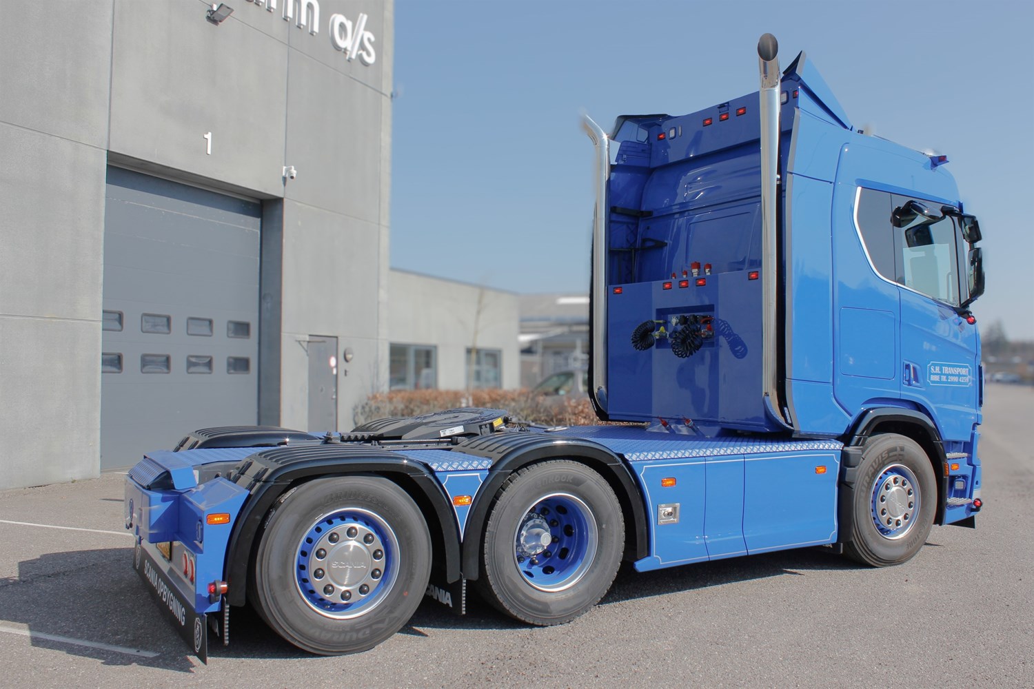 Oppbygning av lastebil