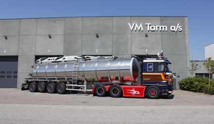 Vognmandsfirmaet Allan & Jesper A/S - 40,000-litre liquid manure semi-trailer