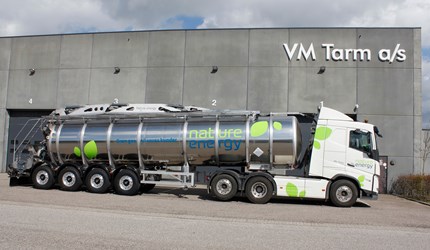 Nature Energy Biogas - 38,000-litre liquid manure semi-trailer