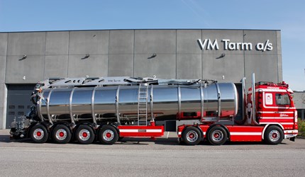 Sejer & Sønnichsen - 39,000-litre liquid manure semi-trailer