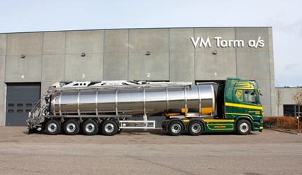 Vognmand Michael Døhr Johansson - 39.000 liter gylletank-semitrailer