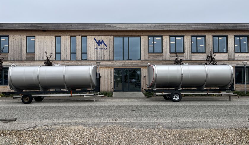 MH Entreprise 2 stk. 21.000 liter vand-containere