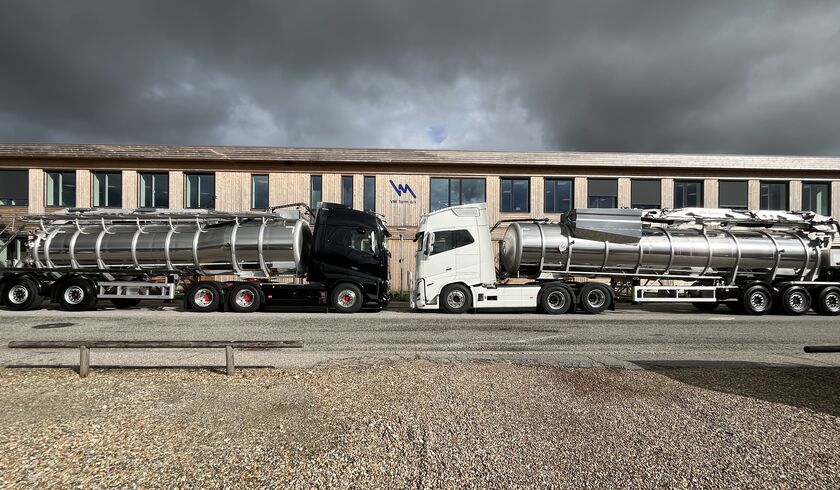 Hardanger Biogass - 33.000 liter og 27.500 liter gjødseltank-semitrailere