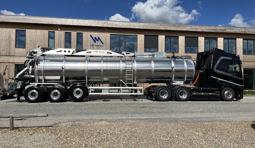 Levanger Drift og Montasje AS - 33.000 liter gjødseltank-semitrailer