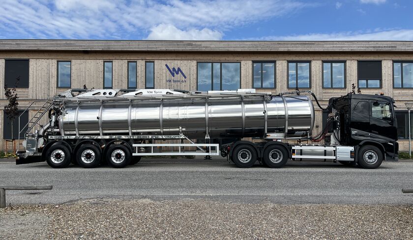 Mats Areskoug - Oppbygning av lastebil og 35.000 liter gjødseltank-semitrailer