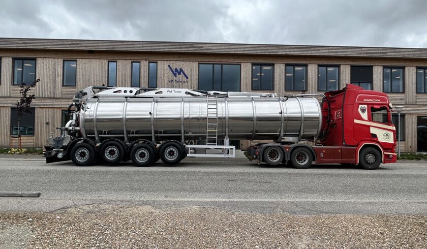 Kaahavegaard - 39.000 liter gjødseltank-semitrailer
