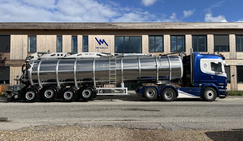 Westager Nørager Landbruk IS - 39.000 liter gjødseltank-semitrailer