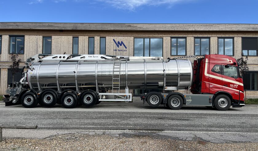 Vilh. Bech Dortheasminde AS - 39.000 liter gjødseltank-semitrailer