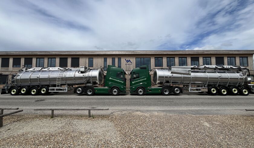 Bornholms Bioenergi ApS – 2 x 39 000 liters semitrailer med gjødseltank
